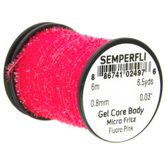 Semperfli Micro Fritz Core chenille for small fly bodies, prevents fibers from unraveling.