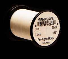 Semperfli Perdigon Body Luminous color sample, perfect for ribbing and flash in flies.