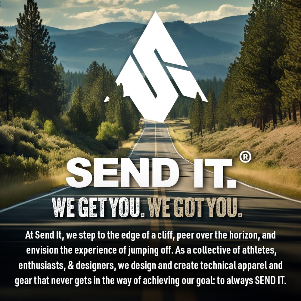 Send It High Roller Tailgate Pad V2 reflective logo and extra straps for surfboards