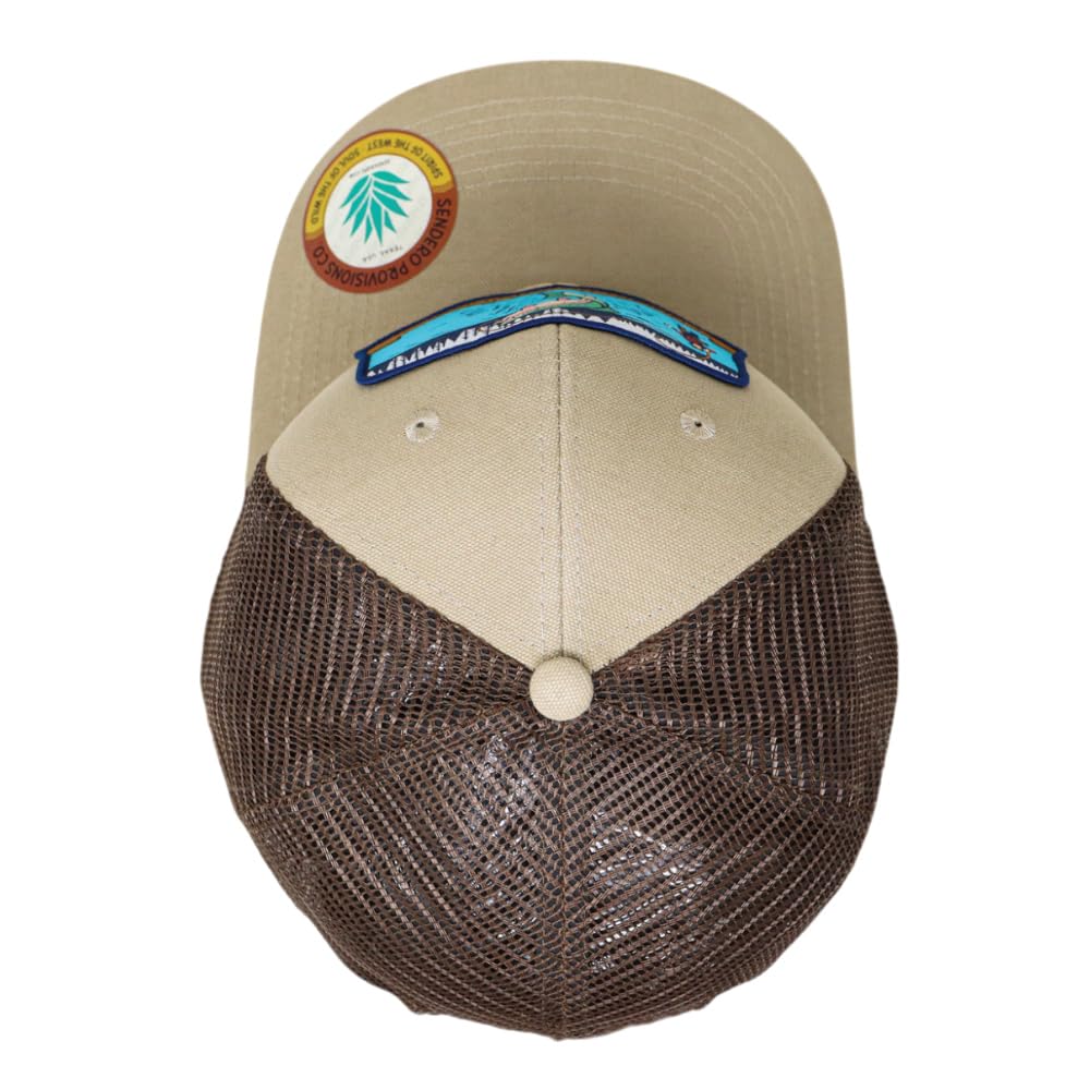 Sendero Provisions Co khaki/brown color tone showcased for outdoor-compatible styling