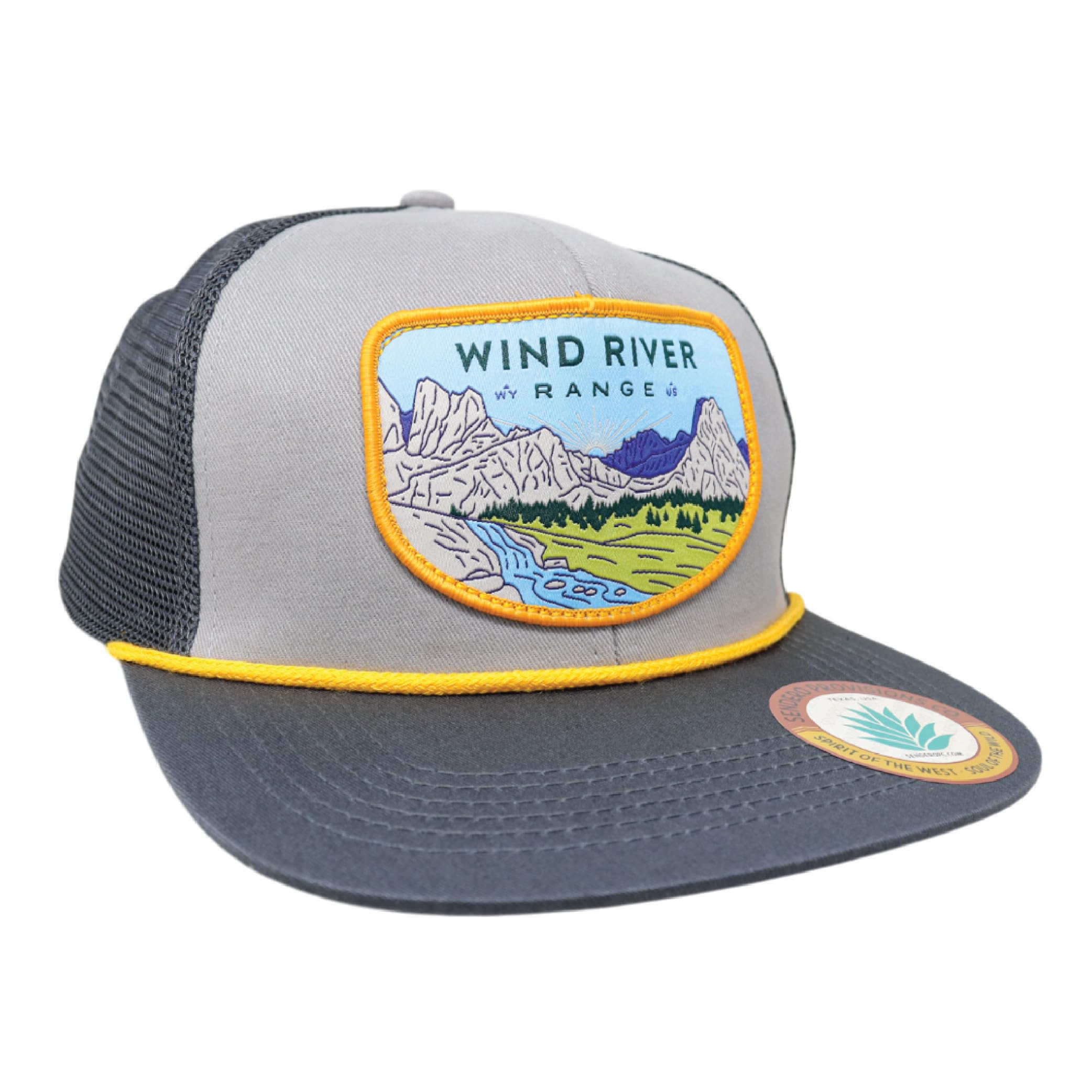 Sendero Provisions Co Wind River Range adjustable snapback for a secure fit