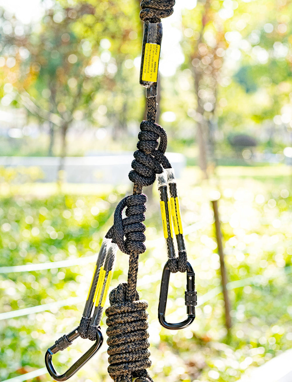SENFU ladder stand attachment rope for quick setup.