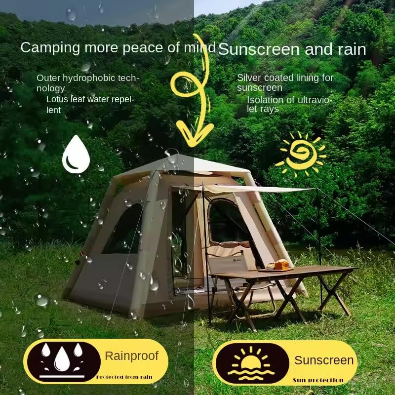 SENLEETO tent safety valve maintains stable air pressure.