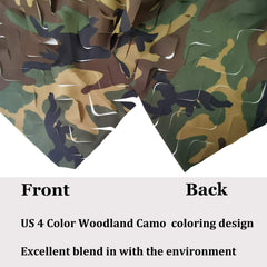 Senmortar camo netting is lightweight and portable for quick setup