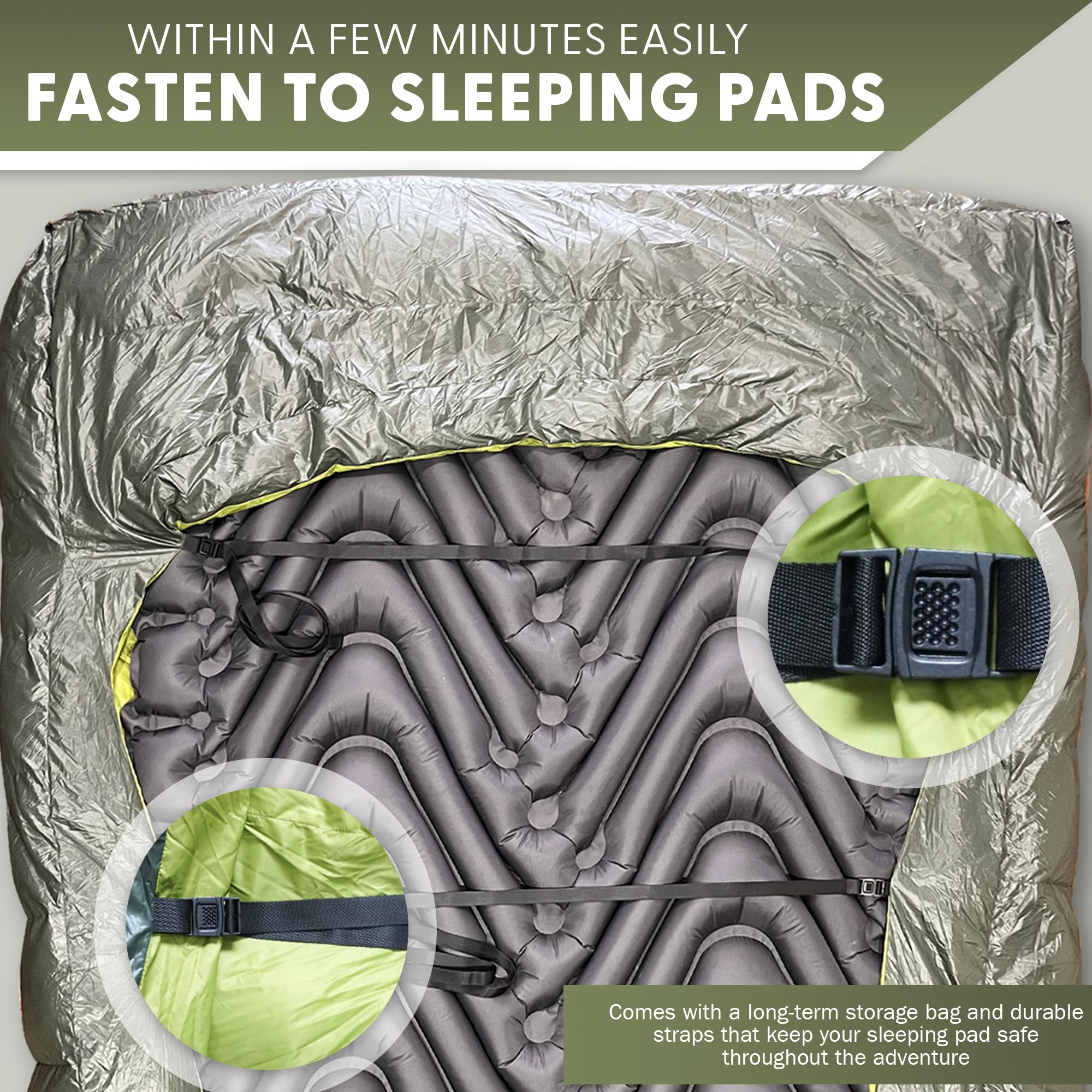 SENSORY4U pair camping setup with quilt illustrates versatile shared warmth
