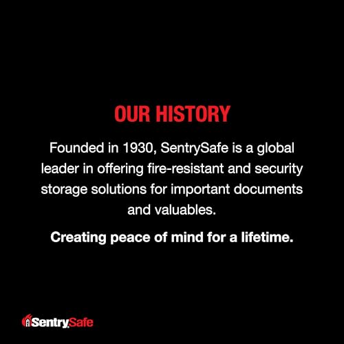 Battery compartment for four AA batteries in SentrySafe QAP1BLX