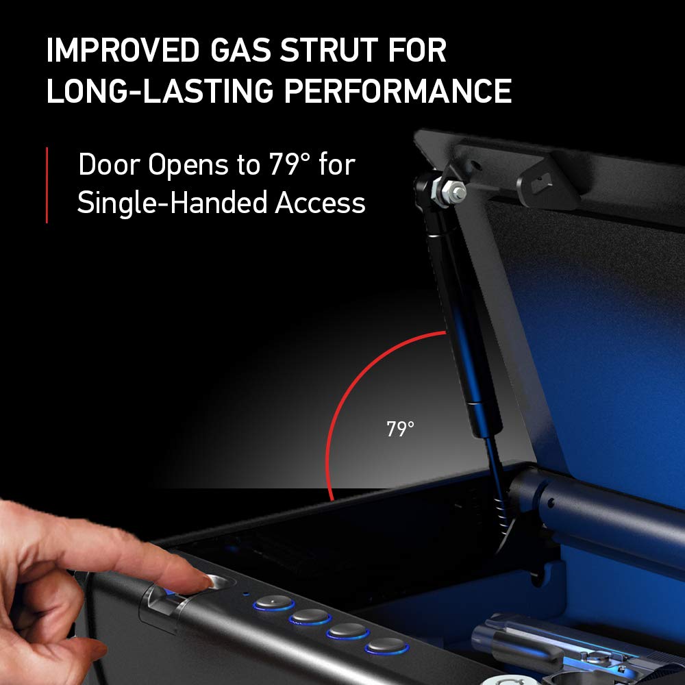 California DOJ certified badge on SentrySafe QAP1BLX