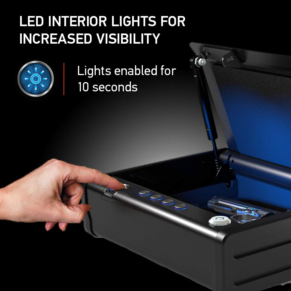 Digital keypad and override key on SentrySafe QAP1BLX