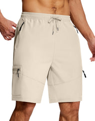 SERAMY men's hiking shorts stretch-4way fabric enables unrestricted movement on trails