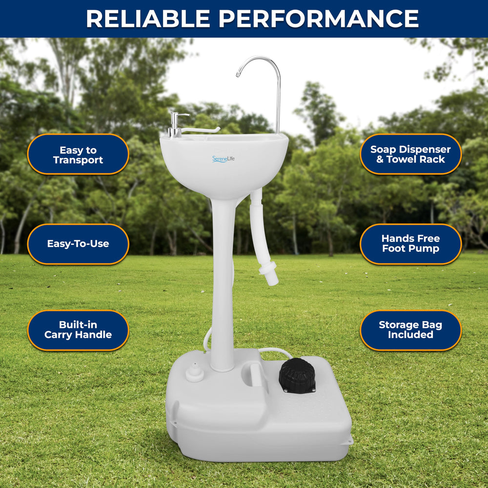 SereneLife carry-handle-for-travel enables easy transport to worksites.