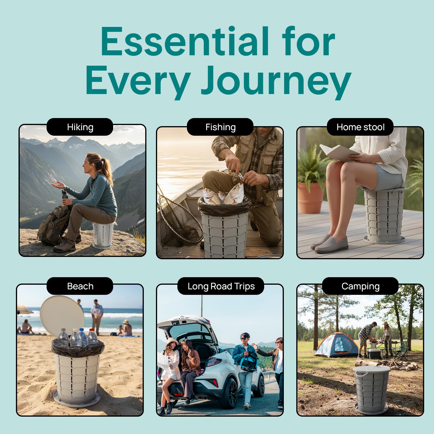 SereneLife 3-pack flushable wipes pack enhances on-the-go hygiene