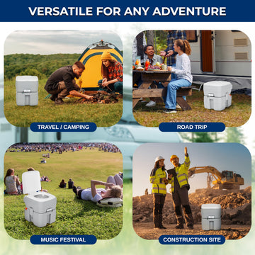 SereneLife lightweight HDPE construction makes portability easy on adventures.