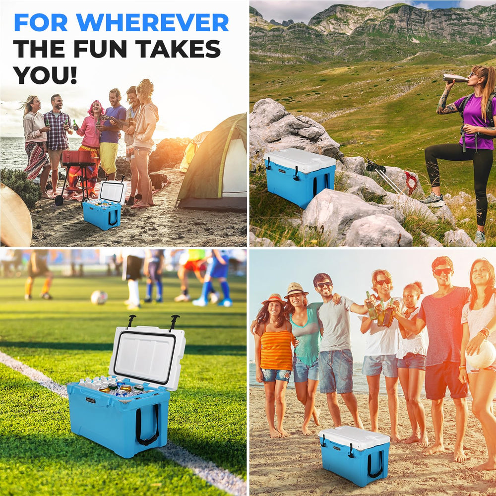 SereneLife built-in bottle opener on lid for quick drinks