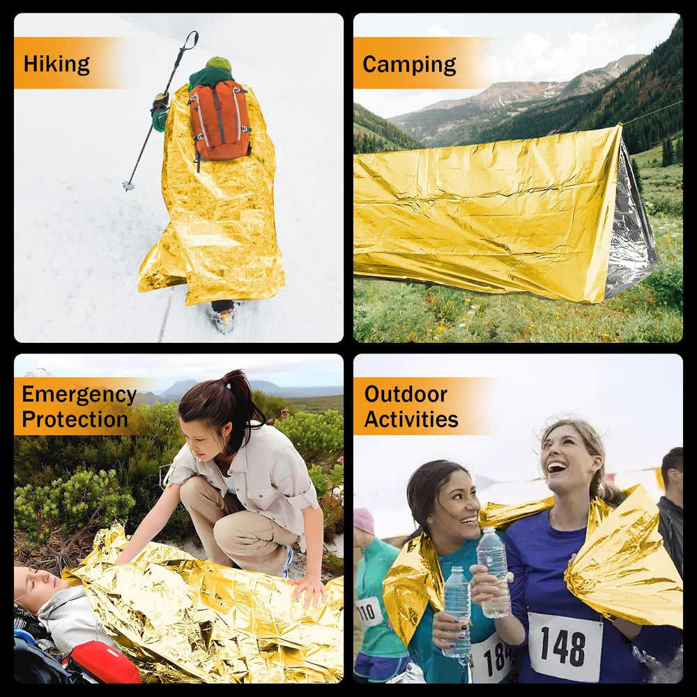 SET007 emergency Mylar blanket waterproof and windproof—reliable weather protection