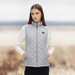 Sevdiea vest interior uses carbon fiber for slim, efficient heat.