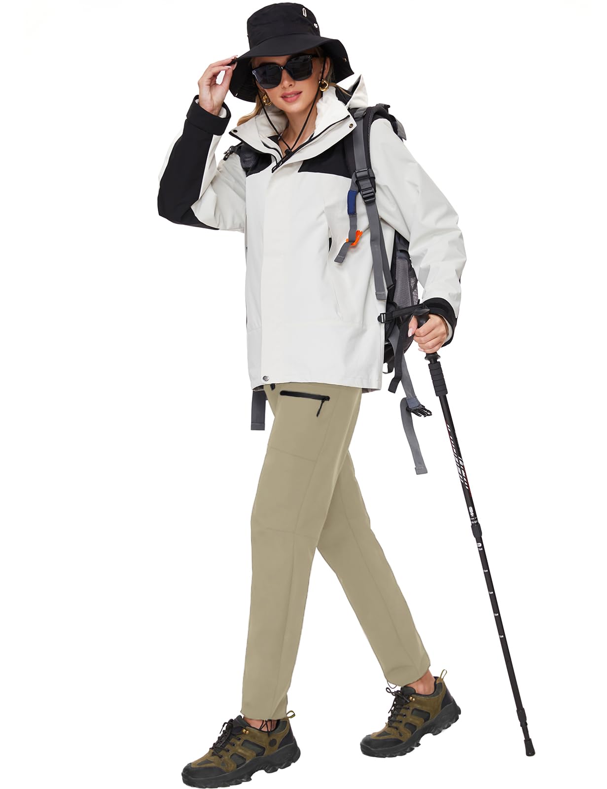SEVEGO breathable fabric keeping legs cool on trail hikes