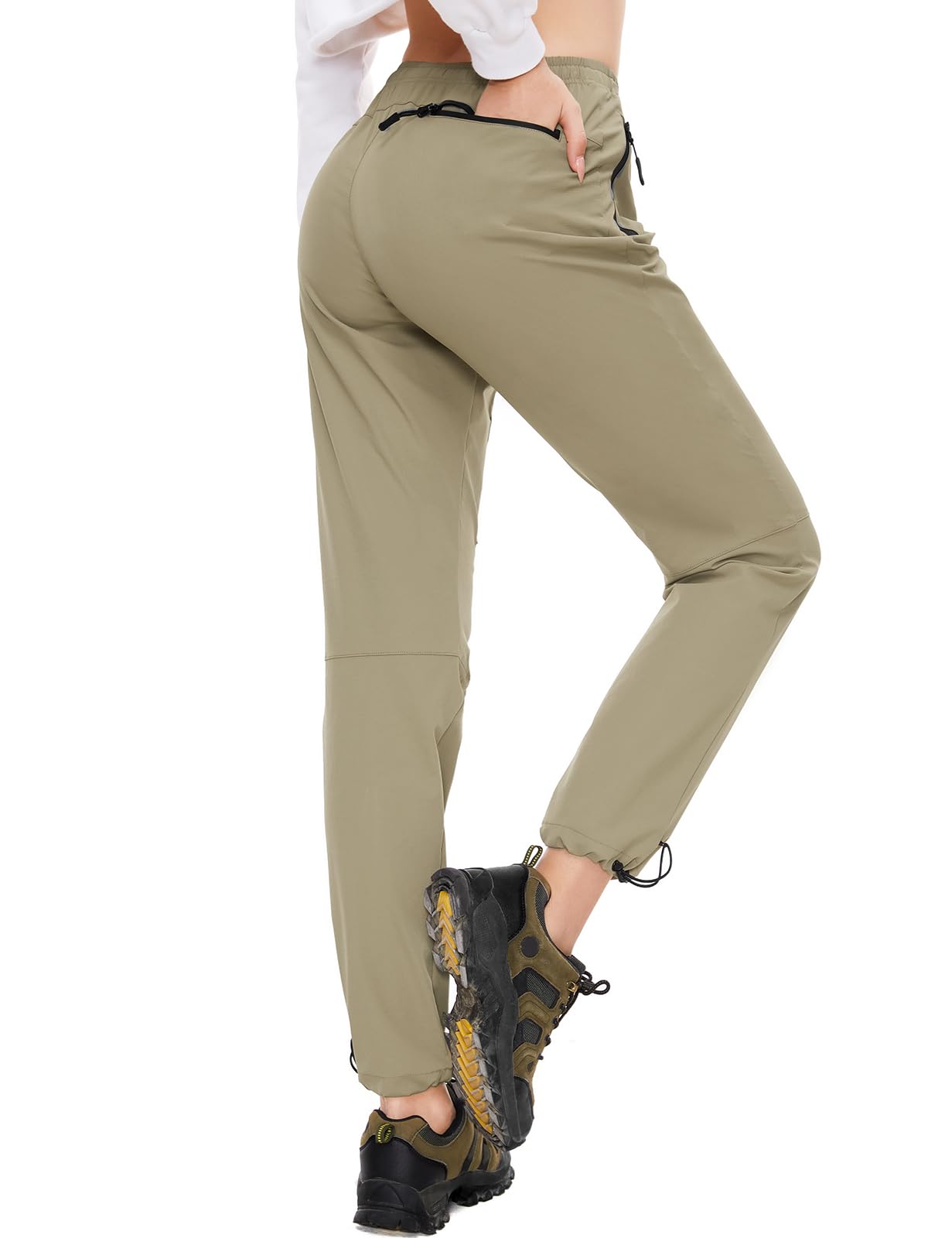 SEVEGO khaki cargo style side view highlighting four pockets