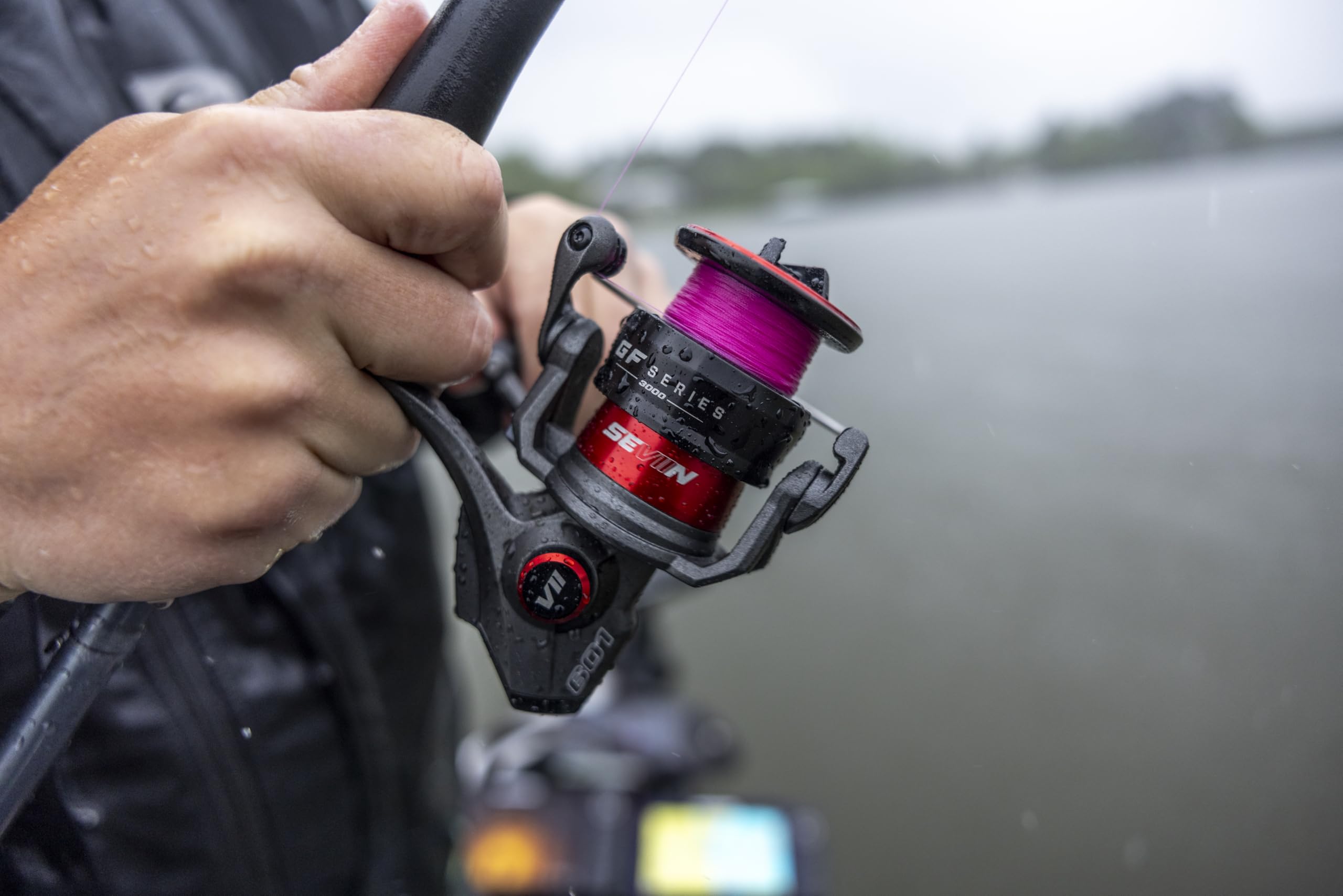 SEVIIN GFS2500 drag system with carbon fiber and stainless steel.