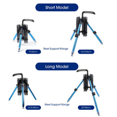 SevnElk 3-Tude rod holder adjustable-legs for precise height on terrain.
