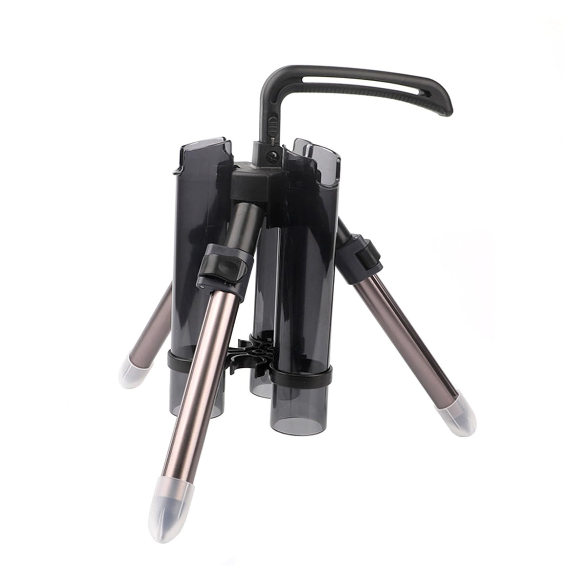 SevnElk 3-Tude rod holder folding-handle enables easy transport.