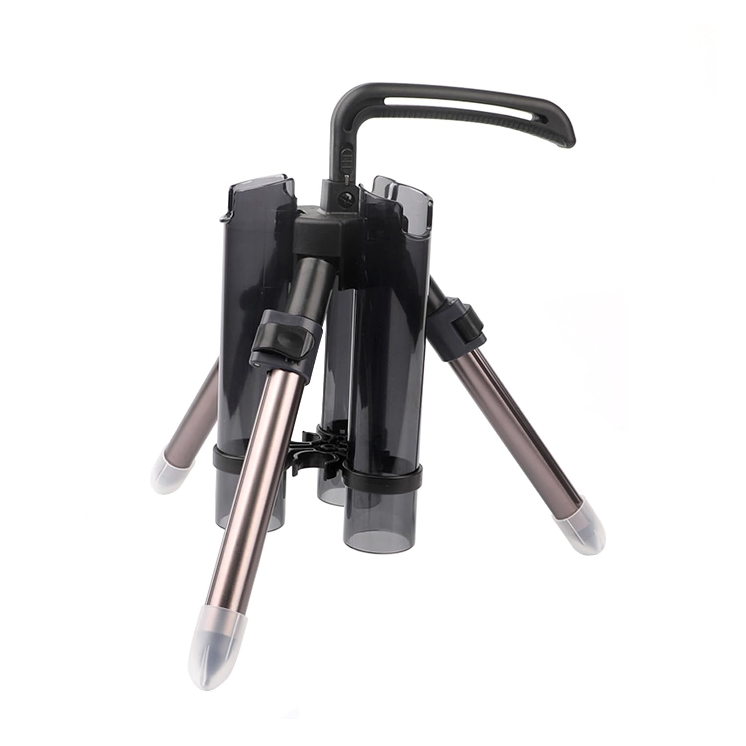 SevnElk 3-Tude rod holder folding-handle enables easy transport.