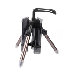 SevnElk 3-Tude rod holder folding-handle enables easy transport.