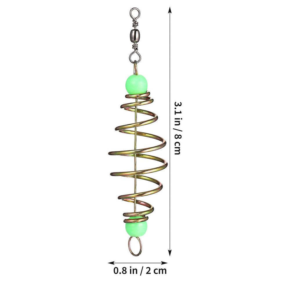 SEWACC luminous beads design bait cages for better visibility in dim conditions.