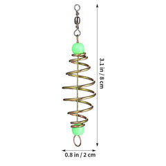 SEWACC luminous beads design bait cages for better visibility in dim conditions.