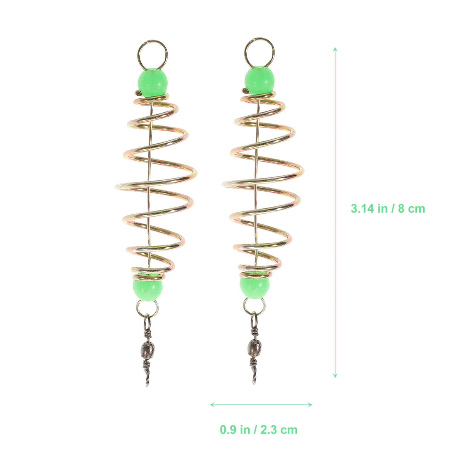 SEWACC glow beads enhance bait visibility during evening carp fishing.