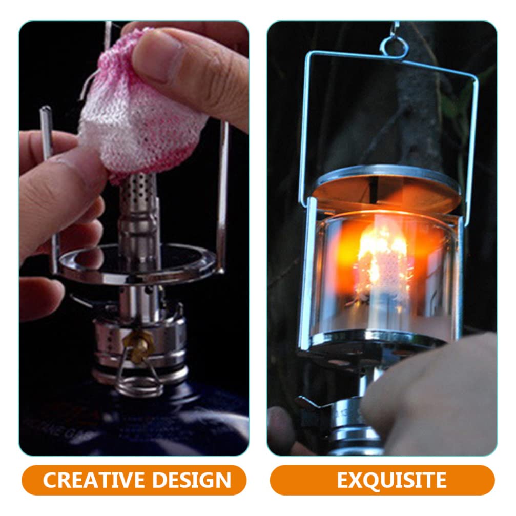 Sewroro 12pcs mantles easy installation on a lamp.