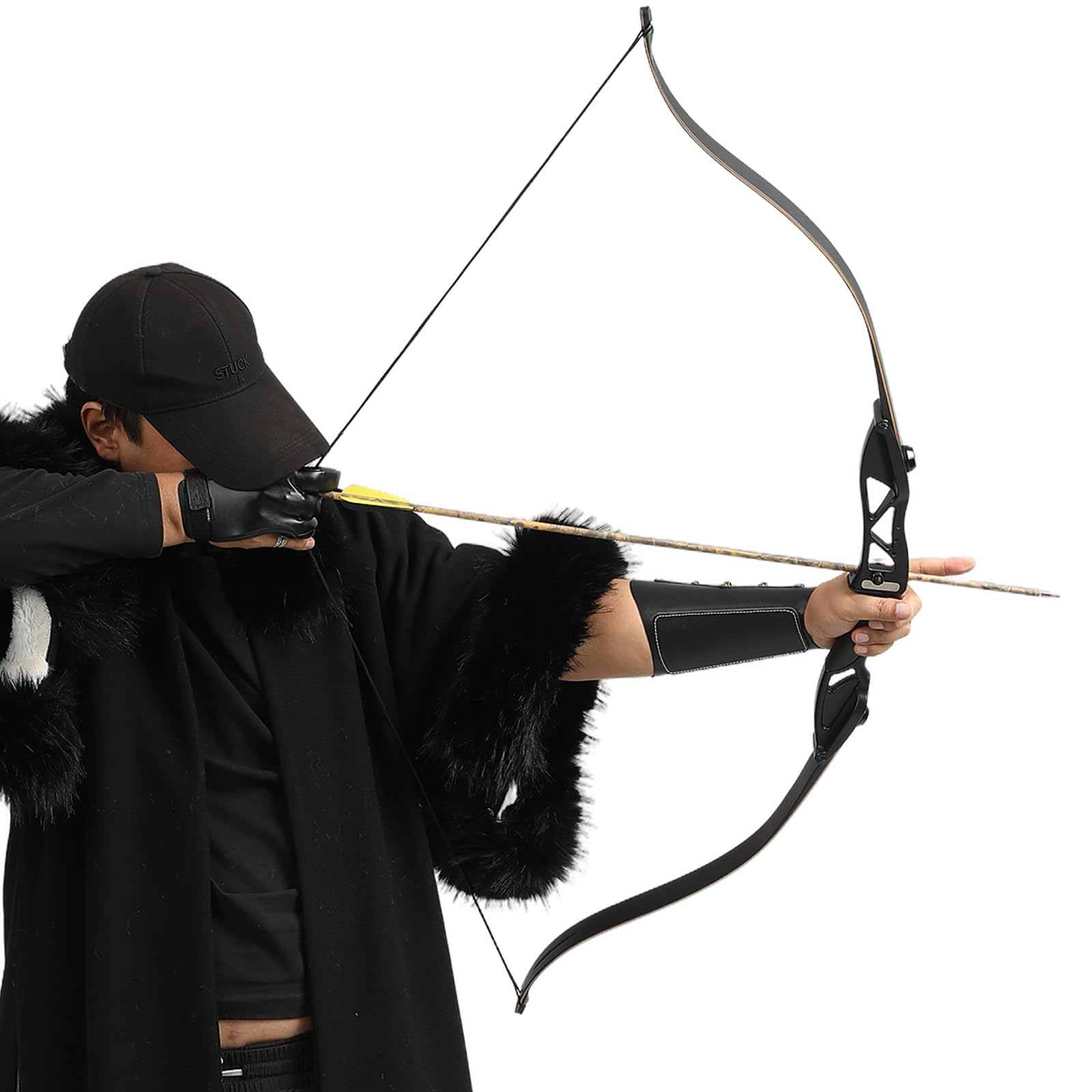 S F 0.309-inch outer diameter arrow for stable flight and accuracy.