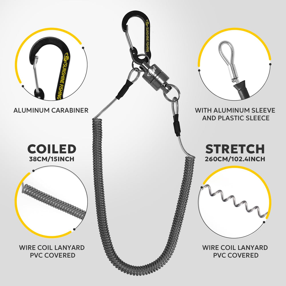 Aviation aluminum magnet clip and hook