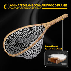 SF Fly Fishing Magnetic Release demonstrates quick hands-free net detachment