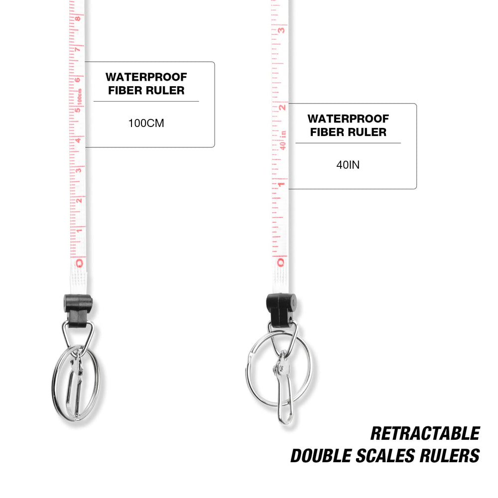 Stainless steel spit ring and buckle on zinger retractor