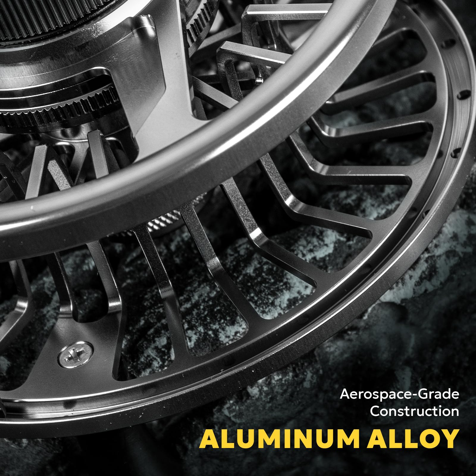 SF005 gunmetal finish closeup highlights corrosion resistance and sleek professional look.