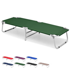 SFIHOME folding camping cot for adults provides spacious sleep outdoors.