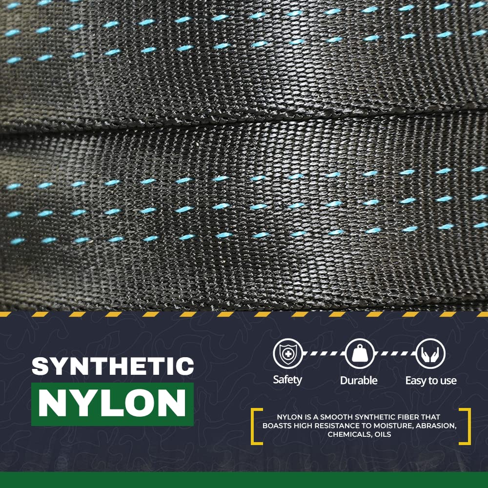 SGT KNOTS durable tubular webbing resists moisture and weather