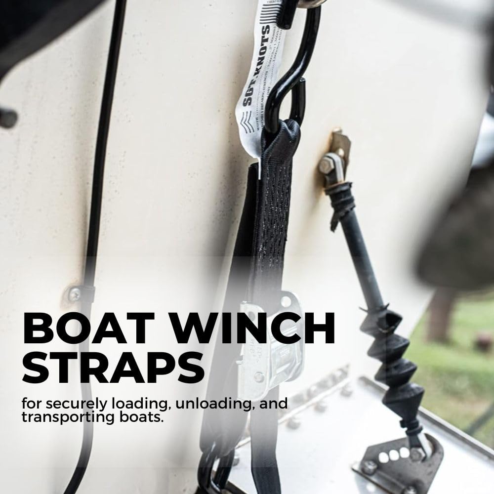 SGT KNOTS heavy-duty polyester webbing demonstrates flexible, durable strap