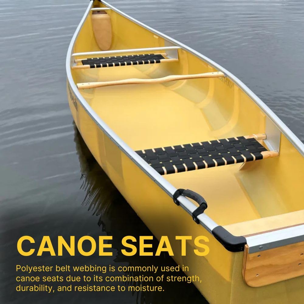 SGT KNOTS canoe seat webbing close-up emphasizes rugged hold for outdoor seats