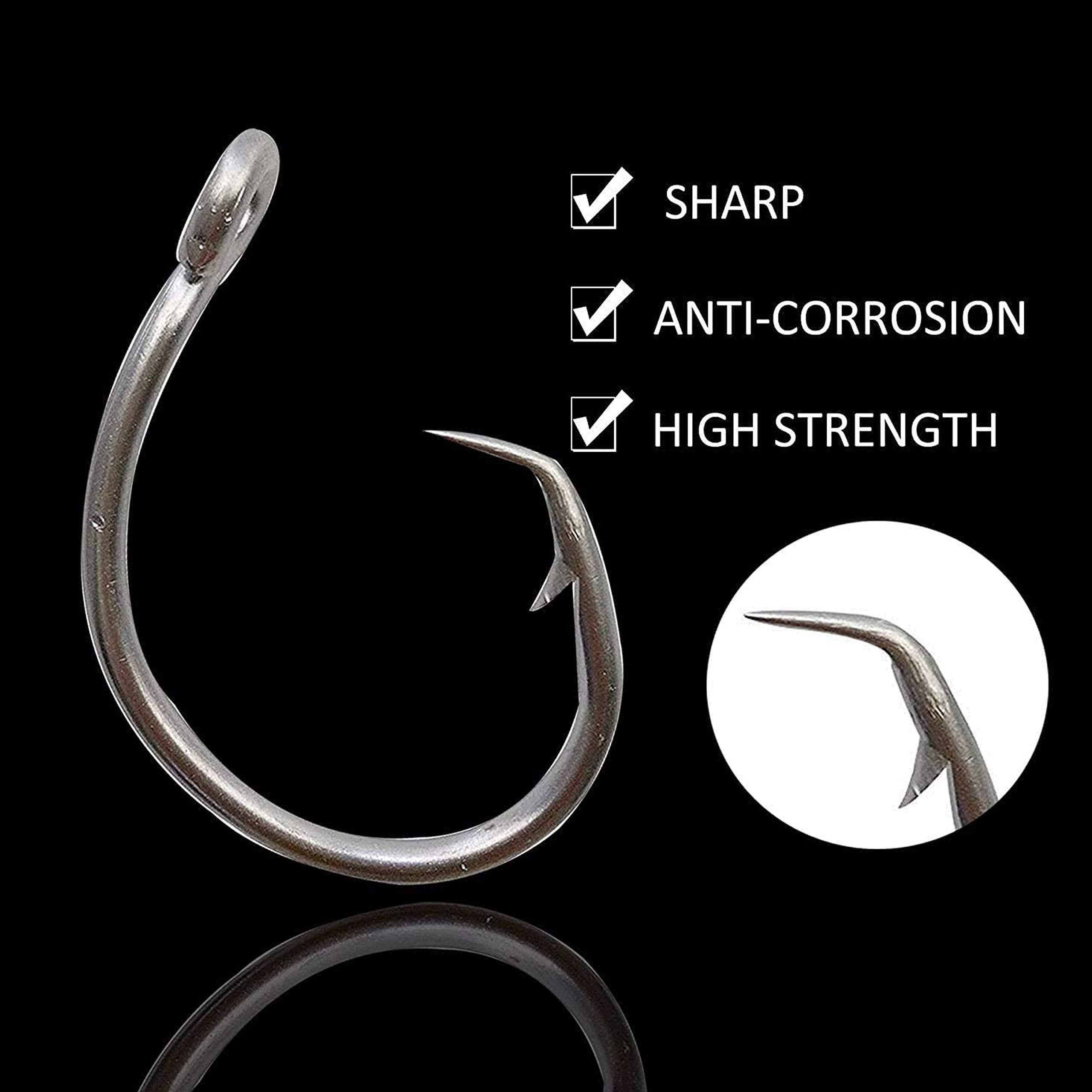 Shaddock short shank design reducing drag for smoother casts.