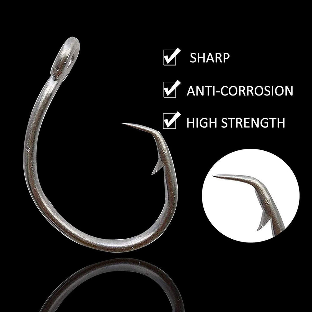 Shaddock short shank design reducing drag for smoother casts.