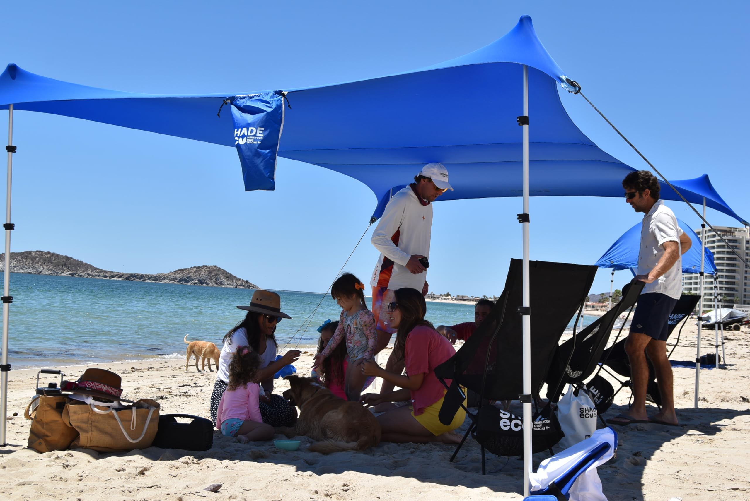 SHADE ECO Nomad XL UV protection for sunny days with reliable shade.