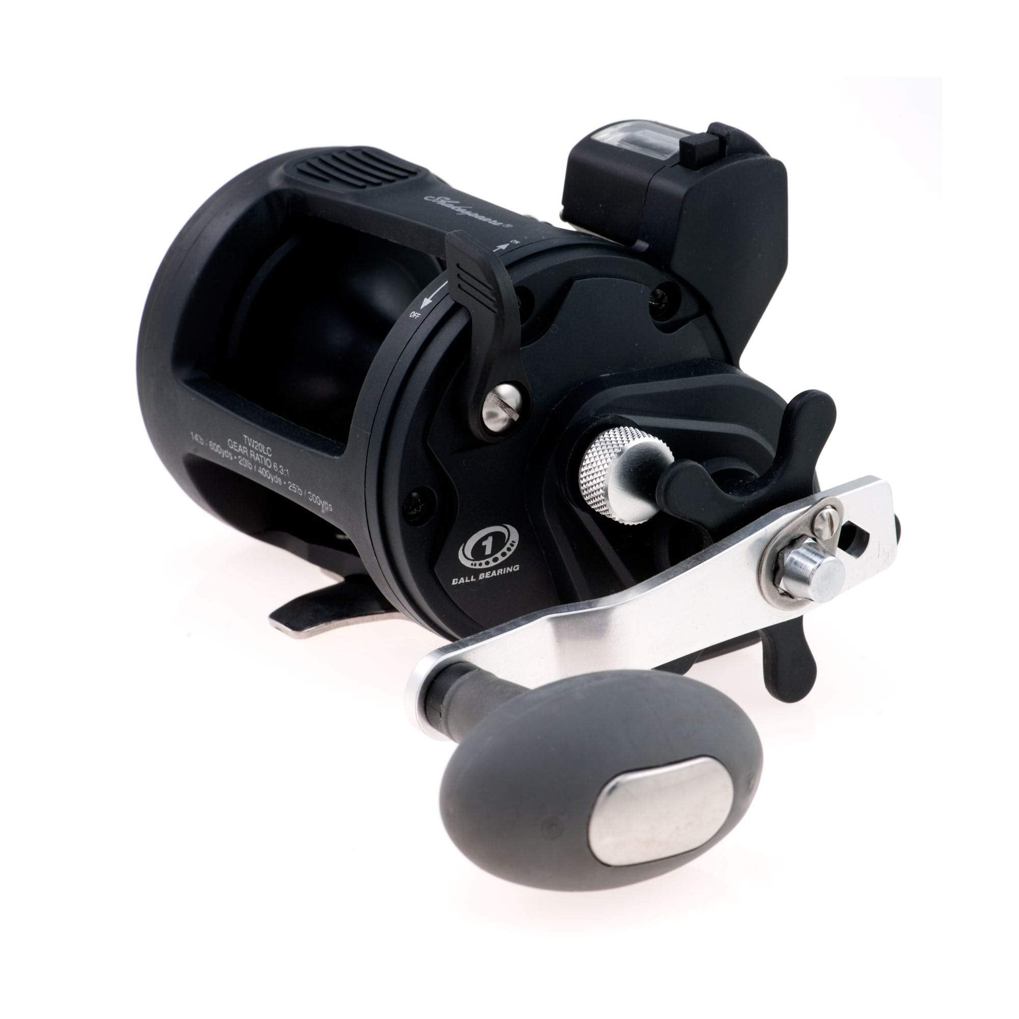 Shakespeare ATS 20 pinion gear shows corrosion resistance for freshwater use.