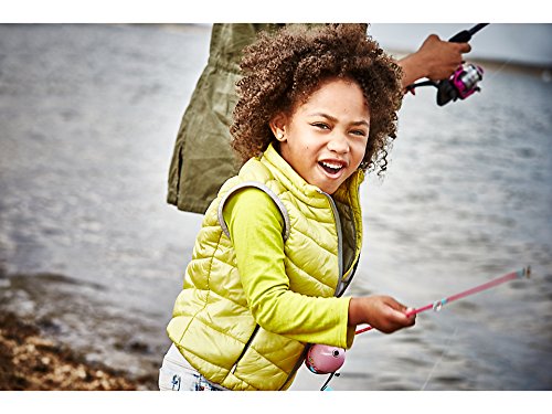 Shakespeare Barbie purse fishing kit sunglasses protect young eyes while on pretend adventures