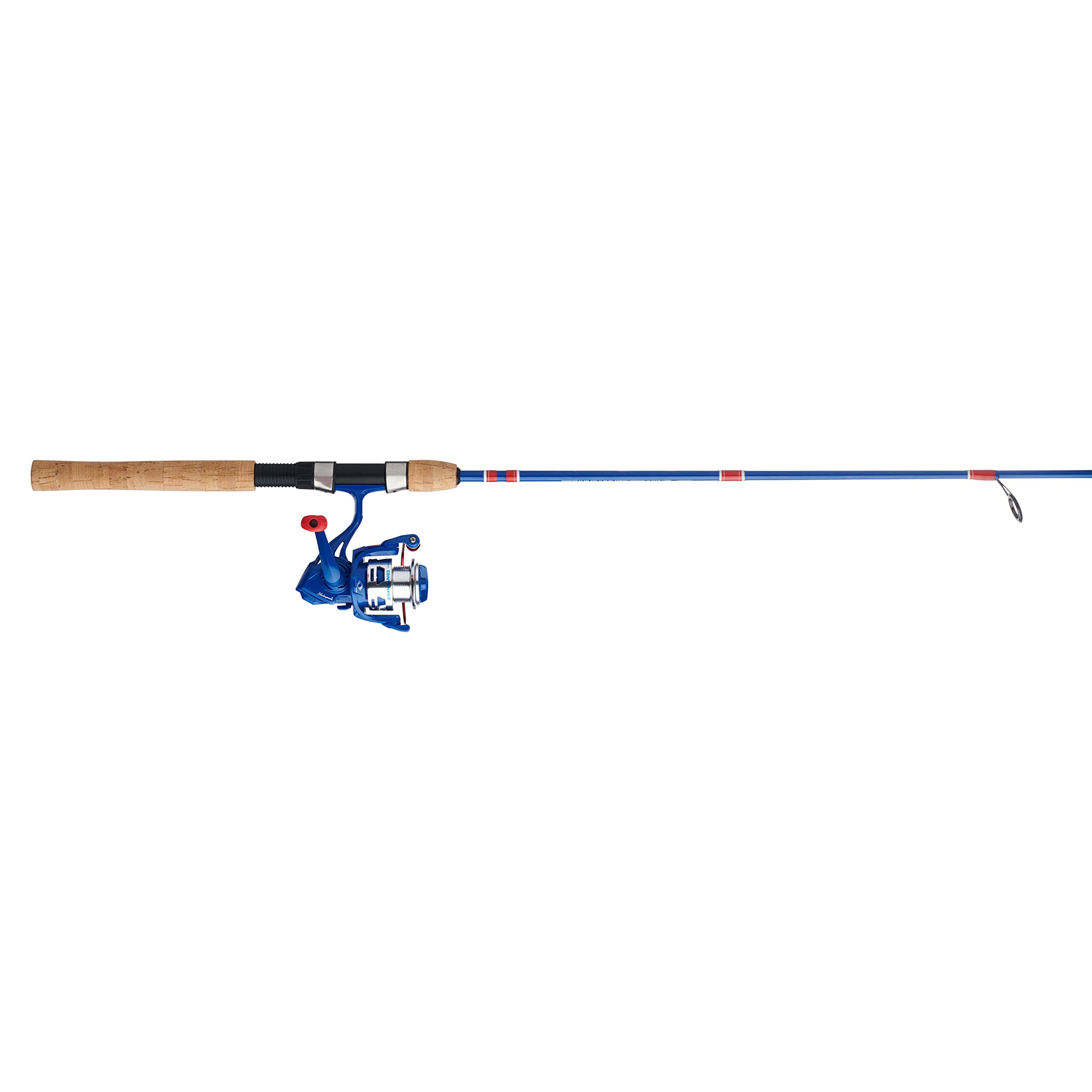 Shakespeare Contender five stainless steel guides support accurate line tracking.