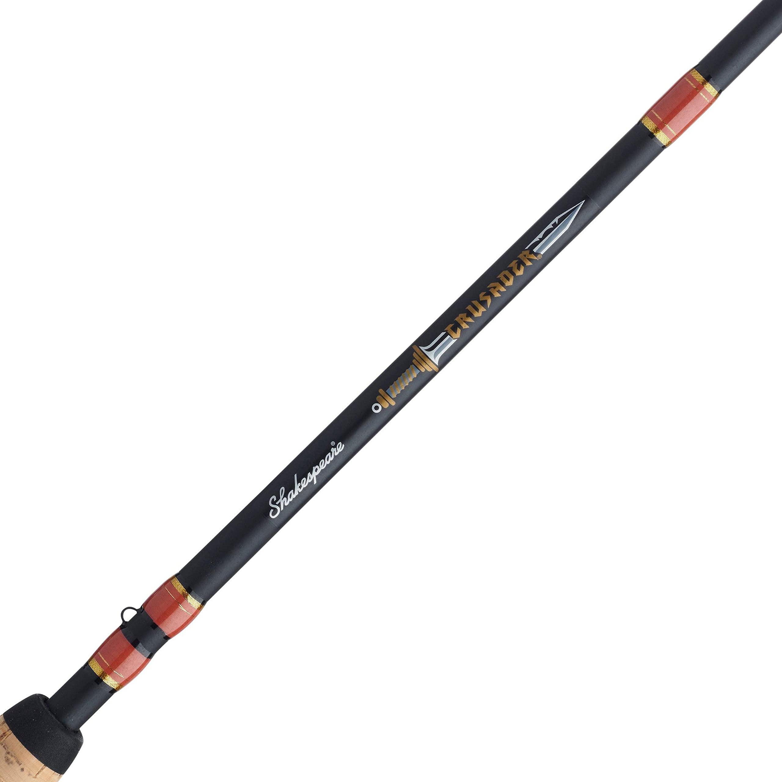 Shakespeare Crusader 25 size pre-spooled with 4lb line for light tackle.