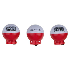 Shakespeare Hide-A-Hook Bobber weighted design enables longer, smoother casts.
