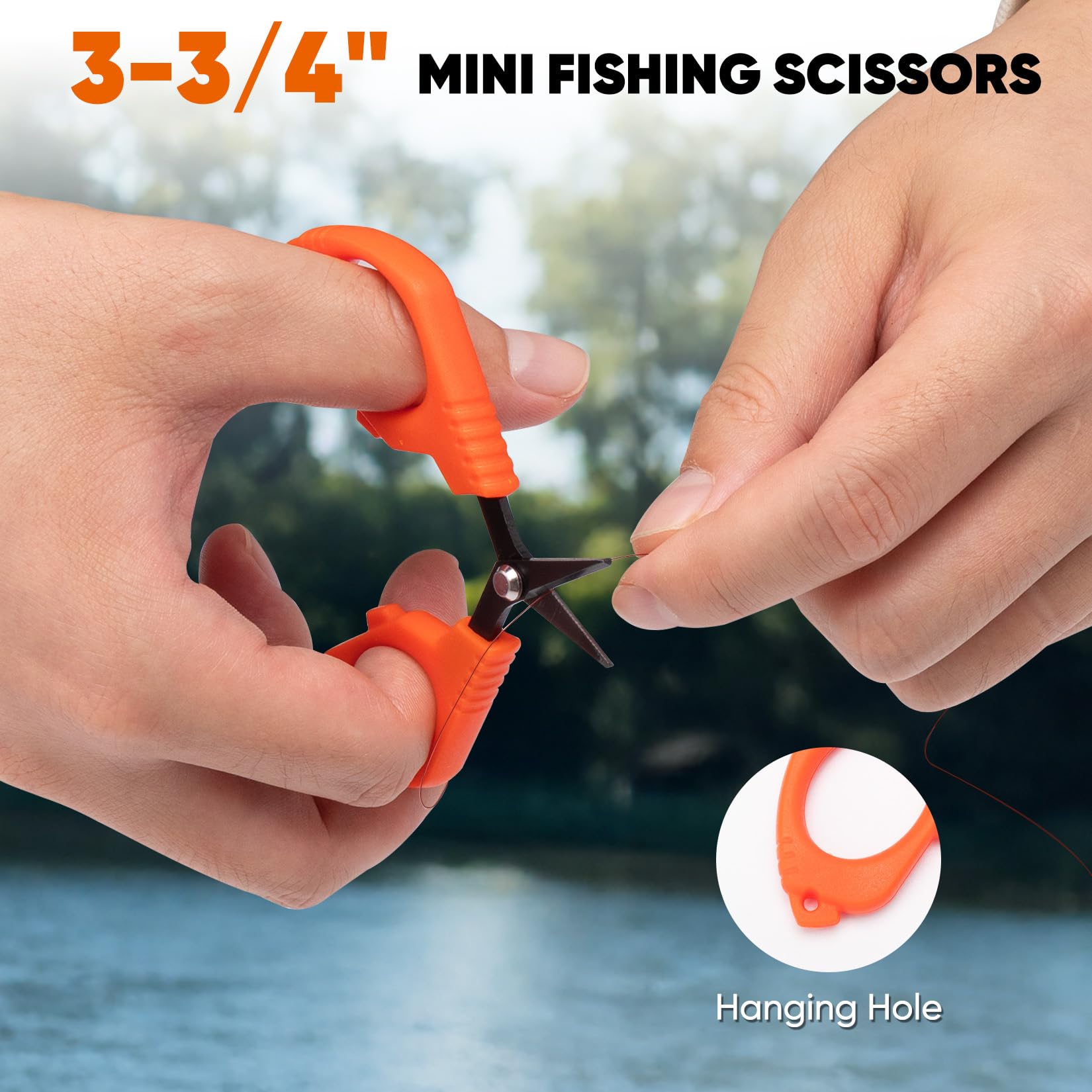 SHALL retractable lanyard for hands-free convenience