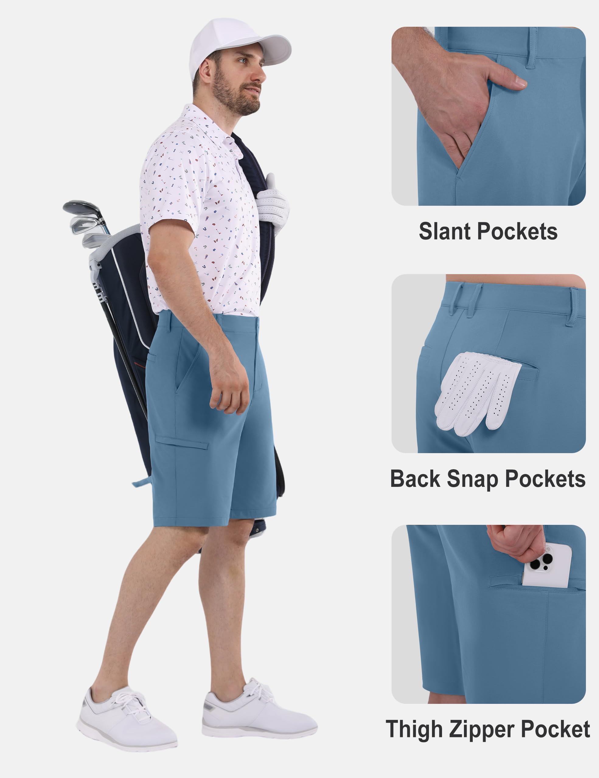 Shallowlulu shorts feature YKK zip fly and secure pockets for dependable closures.