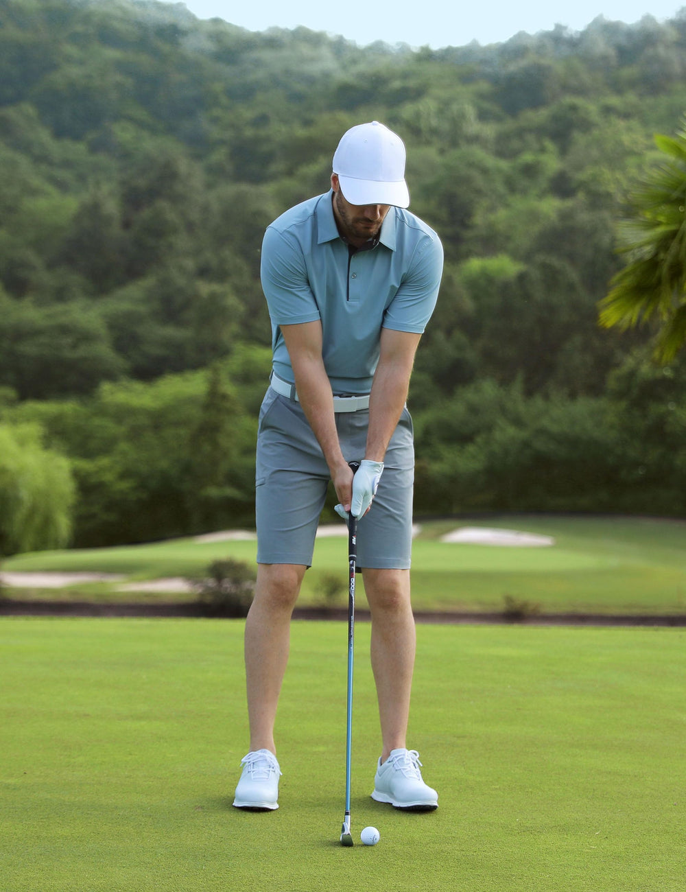 Shallowlulu shorts feature water-repellent fabric for light rain days